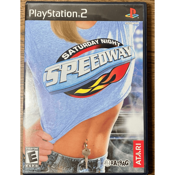 Saturday Night Speedway (Sony PlayStation 2, PS2, 2004) - Manual Included - Picture 1 of 4